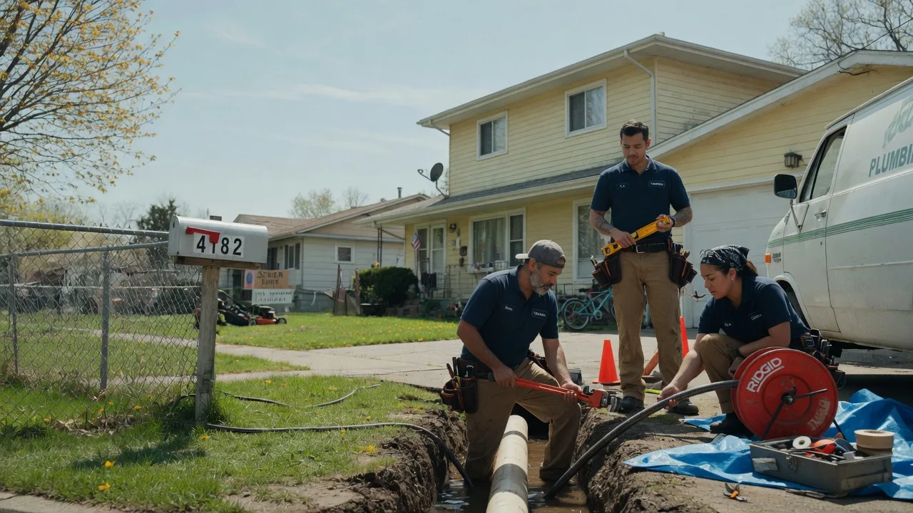 Gas Line Repair in New Lenox, IL near me